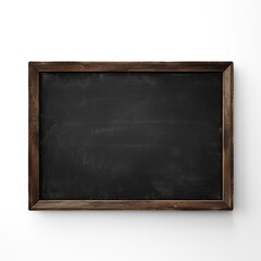 Blackboard isolated on white background