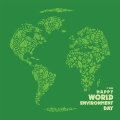 World Environment Day, Importance of protecting nature 5TH JUNE- VECTOR
