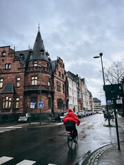 ciclista en la ciudad
