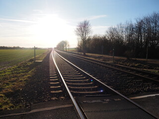 Railway in Neuss