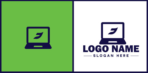 Laptop icon Laptop Repair website design logo