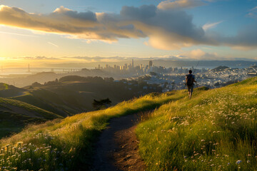 The Unspoiled Beauty of San Francisco's Hiking Trails: A Blend of Urban Cityscape and Untouched...