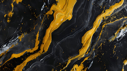 black marble with golden veins ,Black and yellow marbel natural pattern for background, abstract black white and gold, black and yellow marble, hi gloss marble stone texture of digital wall tiles desi