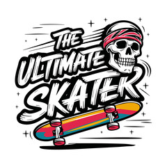 2024 skateboarding vector design, the ultimate skater © NHL Studio