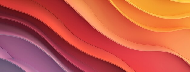 Obraz premium Colorful abstract design with flowing wave-like patterns. Digital artwork with smooth textures and gradients. Modern art concept for design and print. Design for wallpaper, pos