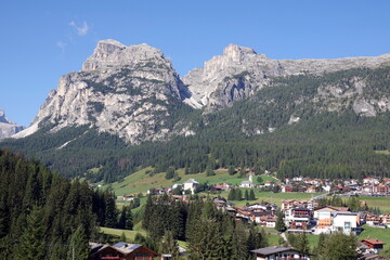 Fototapeta premium La Villa (Stern) in Suedtirol