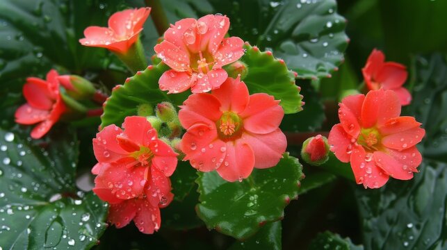 kalanchoe red flower scientific classification Saxifragales Crassulaceae