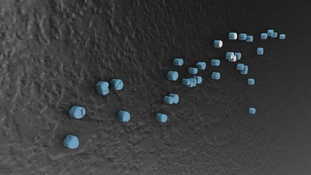 The Federated States of Micronesia map 3d. 3d map of Federated States of Micronesia.