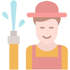 Gardening And Farming Colored Icon sets