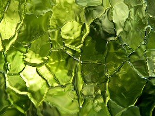 Green Glass Backdrop:Stylish and Decorative Surface for Any Project