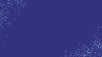 Powder blue paint on navy background.