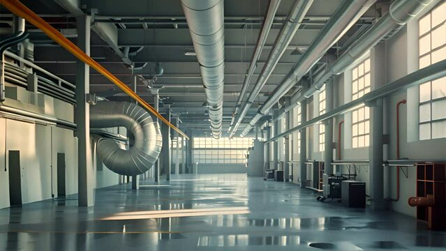 Industrial ventilation systems remove airborne contaminants and maintain indoor air quality in industrial facilities