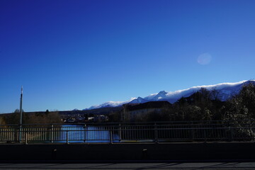 lake in the mountains