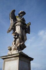 Fototapeta na wymiar statue of st john of nepomuk