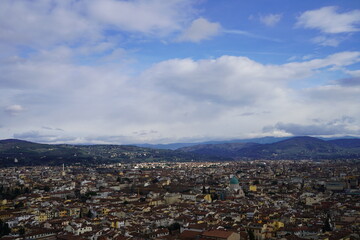 panorama of the city of the city Florence