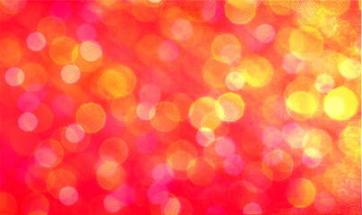 Red bokeh background banner for Party, greetings, poster, ad, events, and various design works
