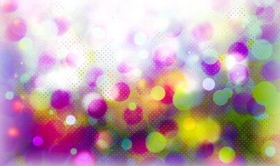 Pink bokeh background banner for Party, greetings, poster, ad, events, and various design works