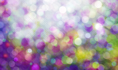 Purple bokeh background banner for Party, greetings, poster, ad, events, and various design works