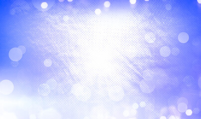 Blue bokeh background banner for Party, greetings, poster, ad, events, and various design works