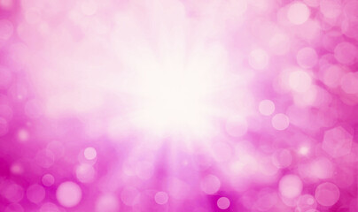 Pink bokeh background banner for Party, greetings, poster, ad, events, and various design works