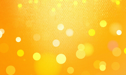 Orange bokeh background banner for Party, greetings, poster, ad, events, and various design works