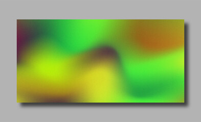Fototapeta premium Abstract color gradient modern blurred background and film grain texture template with an elegant