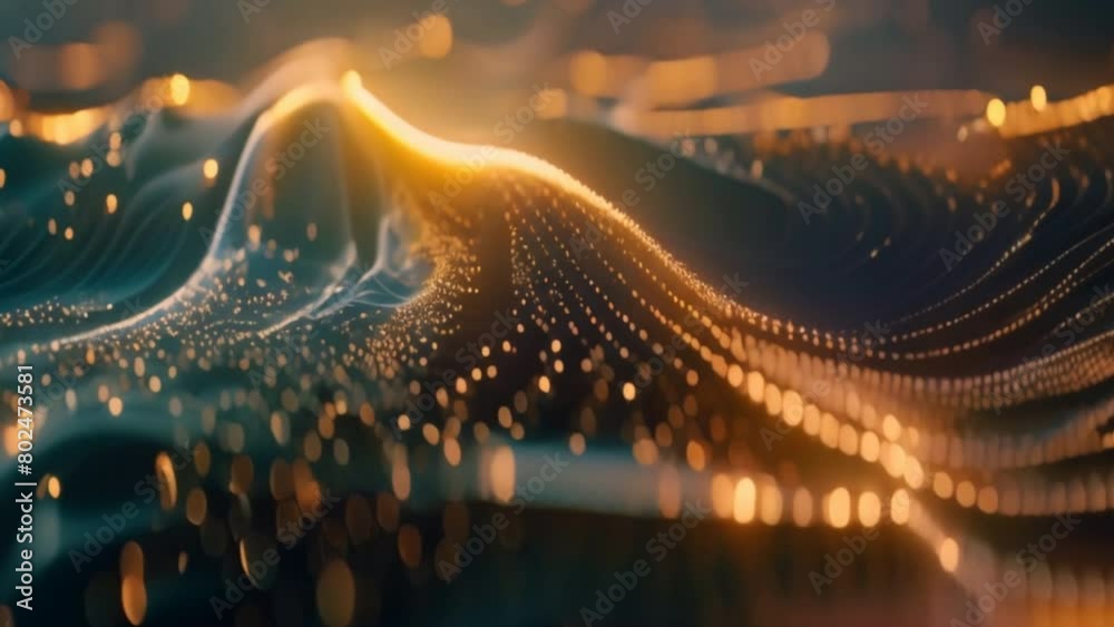 Aufkleber A mesmerizing visualization of real-time data flows across the metaverse, showcasing the dynamic interactions of its inhabitants.