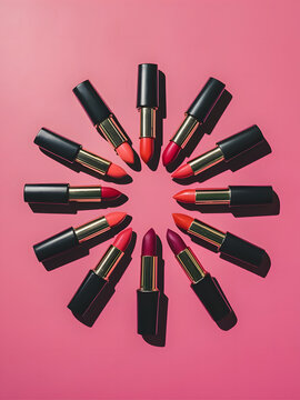 L&aacute;pices labiales rojos 