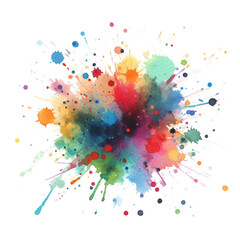 Splashes Splatter Brushstroke Clipart