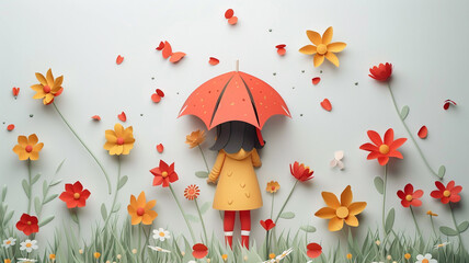 World children day, child childhood, boy and girl happy cute pretty carefree, flowers balloons international, education school kindergarten together play smiling celebrate, creativity enjoy.