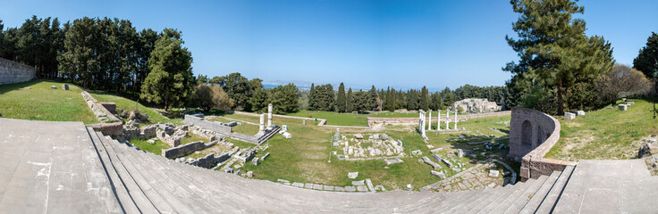 ruins of the Asklepieion Kos Island South Aegean Region (Südliche Ägäis) Greece