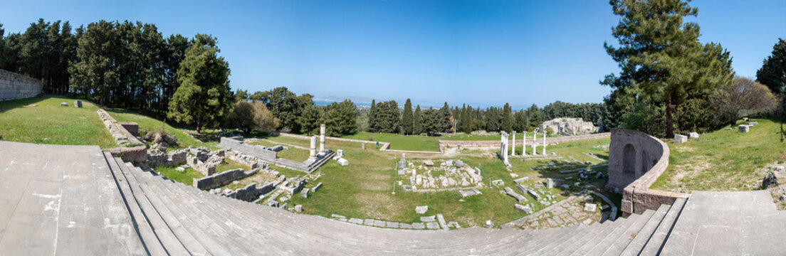 ruins of the Asklepieion Kos Island South Aegean Region (S&uuml;dliche &Auml;g&auml;is) Greece