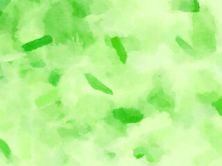 green watercolor paper background, abstract wet impressionist paint pattern, graphic design