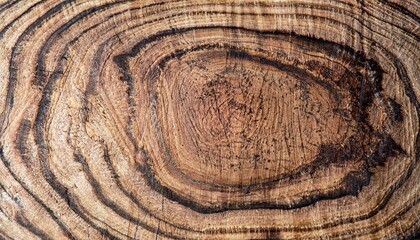 Naklejka premium macro photo of an ebony tree_round surface with wood texture