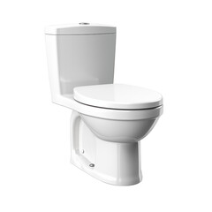White Toilet png. Transparent background