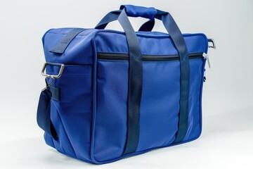 Blue Thermal Cooler Bag with Refrigerator Functionality for Keeping Food and Beverages Cold 
