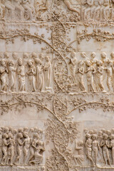 detail of door in Orvieto dome
