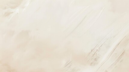 Abstract beige and white textured background resembling a painted canvas with brush strokes.