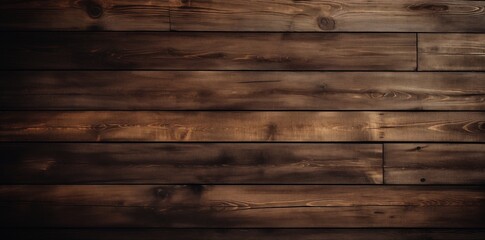 Fototapeta premium Dark Brown Rustic Wood Grain Texture Background for Design Projects