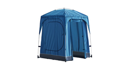 Portable Camping Shower Tent on transparent background