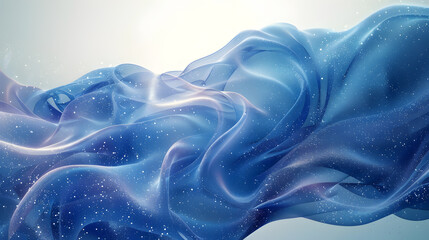 Naklejka premium Digital Connectivity Abstract Background Illustration