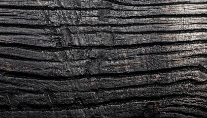 Fototapeta premium photo of black wood surface with wood texture
