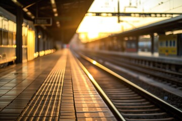 train station in the night