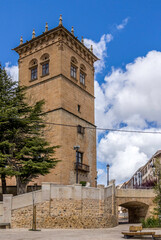 Palace of Los Condes de Gómara, located in the city of Soria - Spain - autonomic province of...
