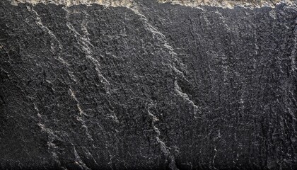 texture of black stone slab