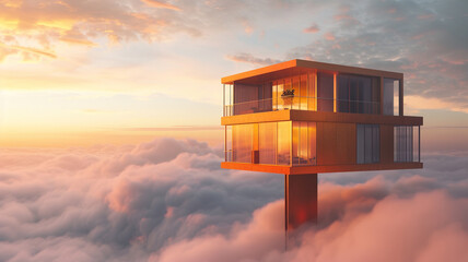 house in the sky