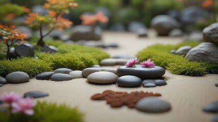 Bonsai Tree Zen Garden