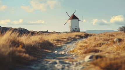 windmill background