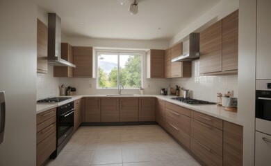 modern kitchen interior