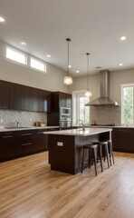 modern kitchen interior